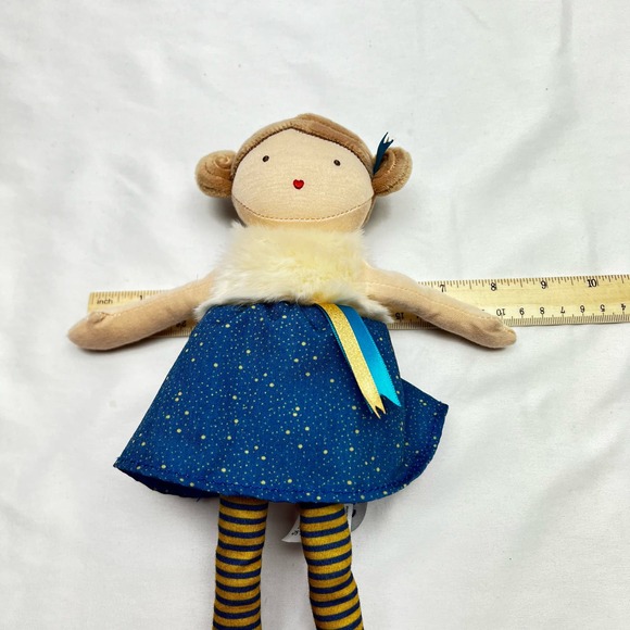 JoLiJou Paris Celeste Les Demoiselles Plush Doll Paris France 12" Rue Nadar - Picture 11 of 11